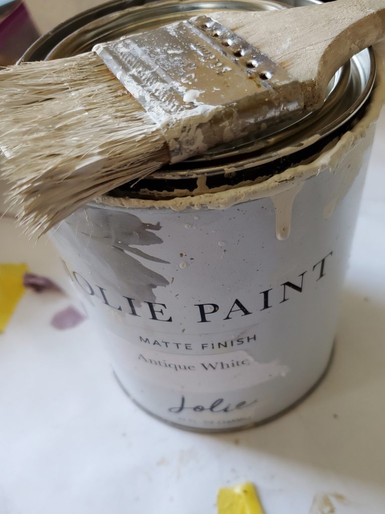paint and brush