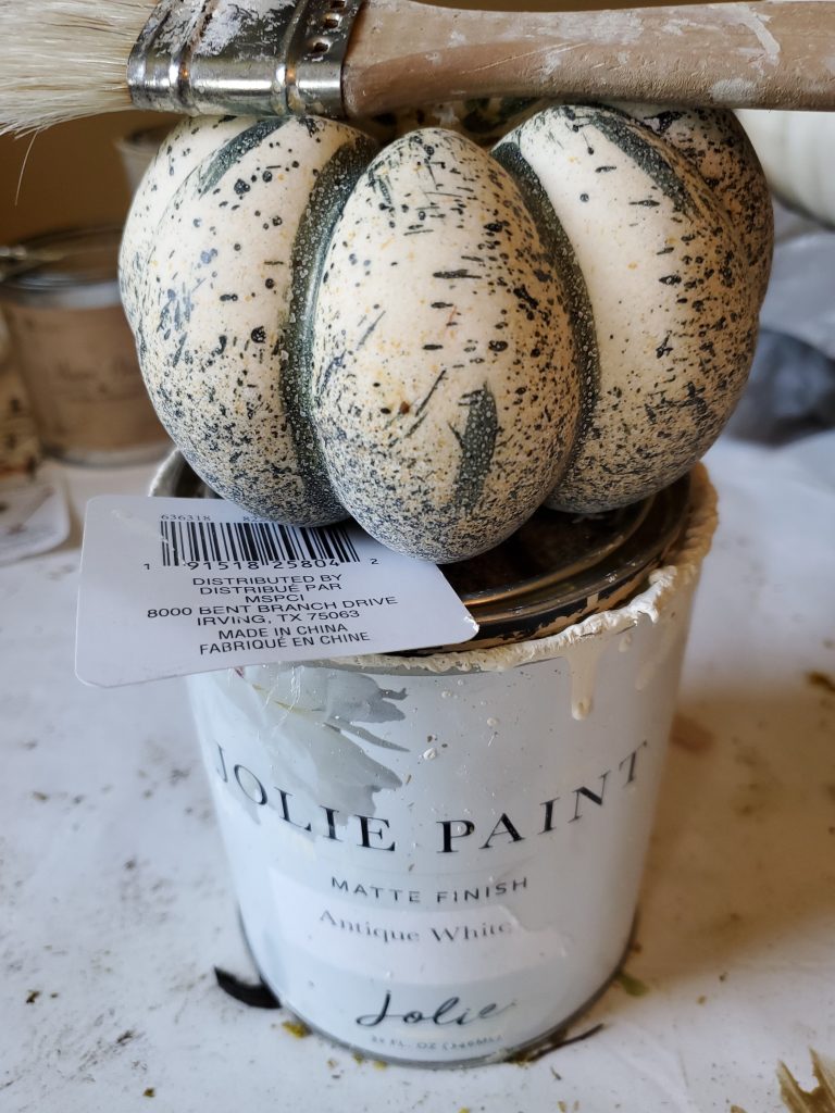 another pumpkin and paint