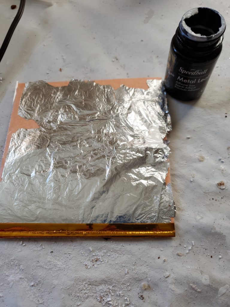 silver leaf sheets for ornaments