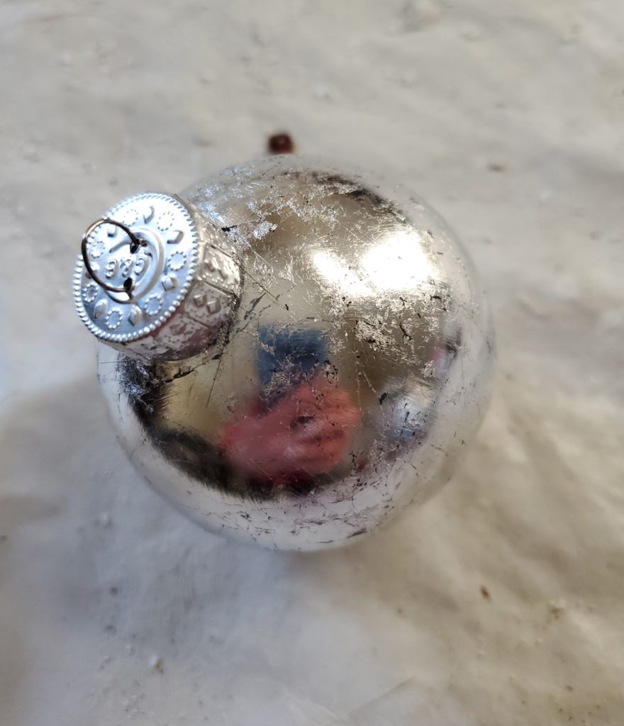 one ornament finished