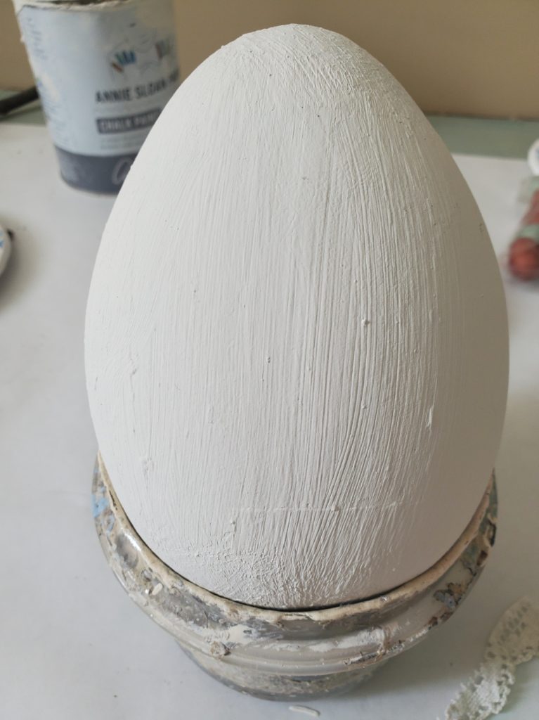 Easter Egg Crafts after painting this piece ivory