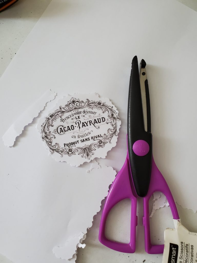 Easter Egg Crafts cutting my graphic image to be on the lace 
