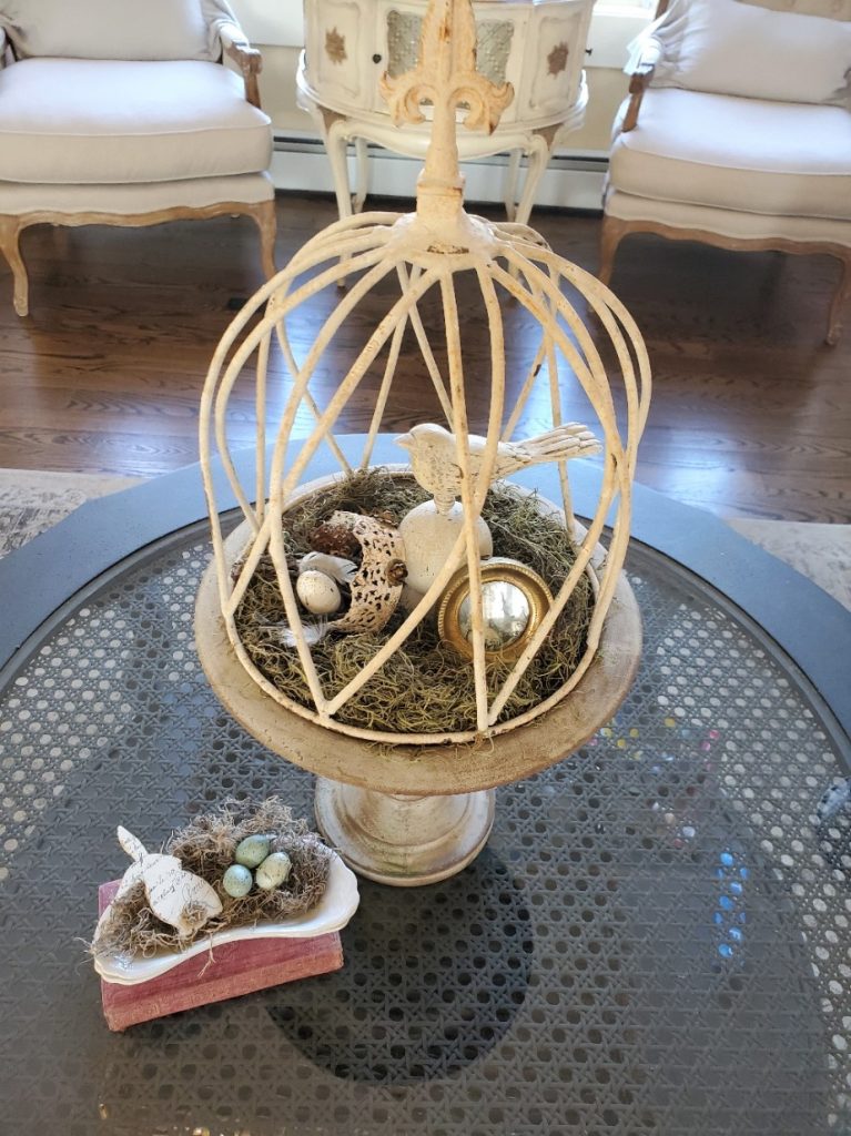 a closeup of the cloche