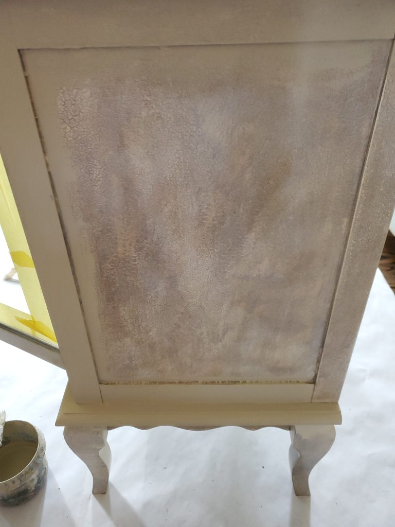 Making A Cabinet New With Chalk Paint