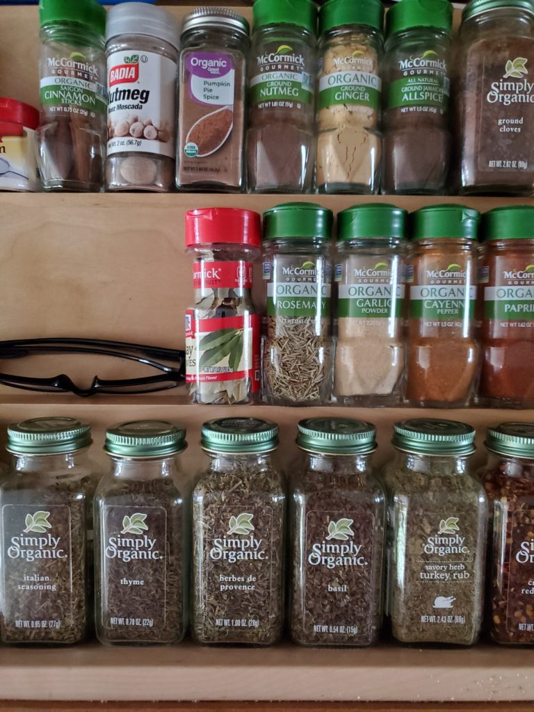 Organization ideas a spice rack for inside a drawer