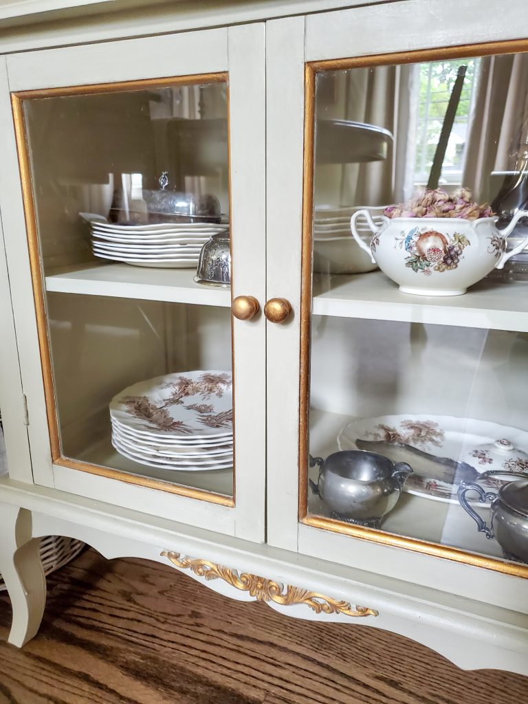 Making A Cabinet New With Chalk Paint