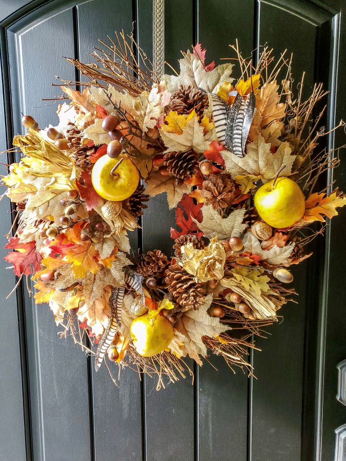 Update a Wreath for Fall