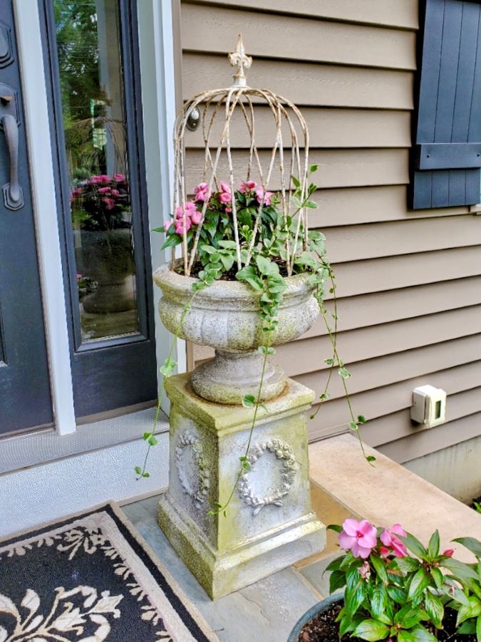 How To Use A Cloche On The Porch