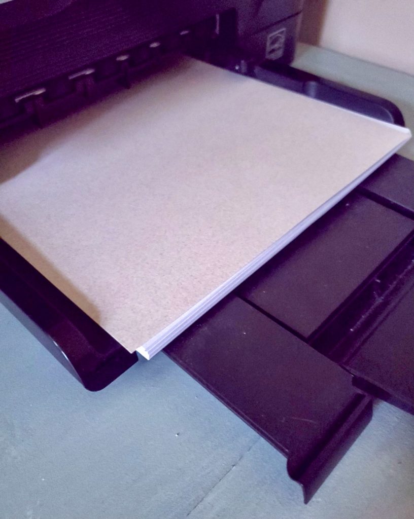 Paper for images to get printed