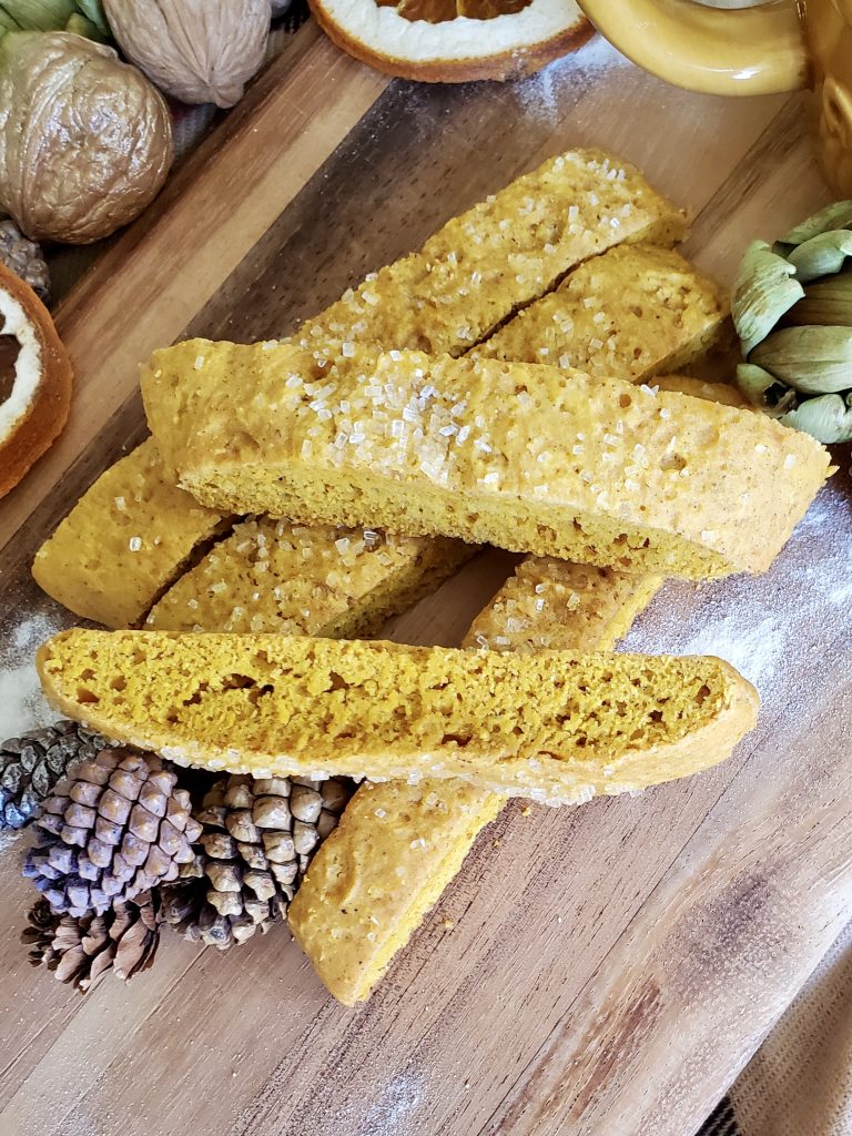 pumpkin biscotti