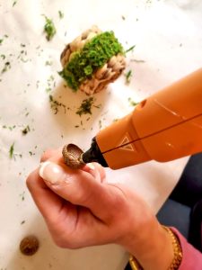 adding-glue-to-acorn-cap