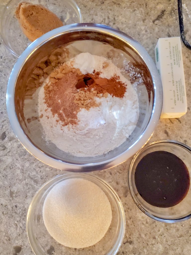 ingredients best gingerbread biscotti with wite chocolate