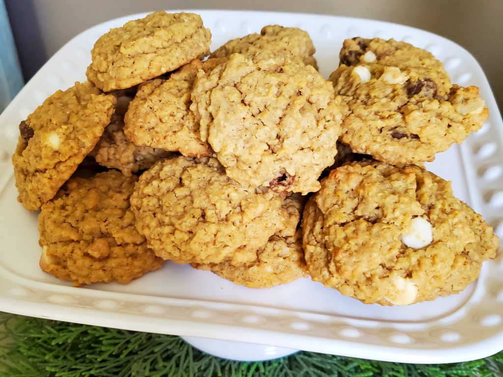 Pumpkin Oatmeal Cookies