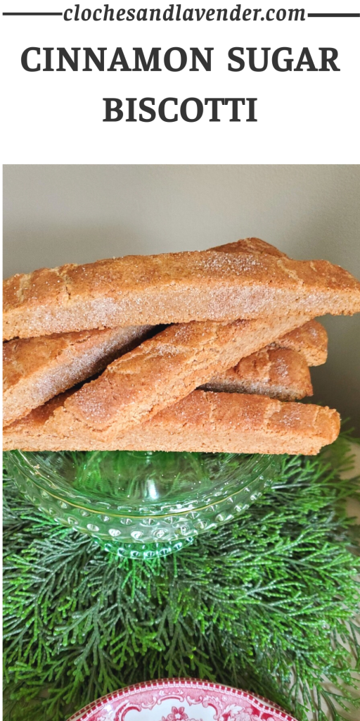 Cinnamon sugar biscotti pin