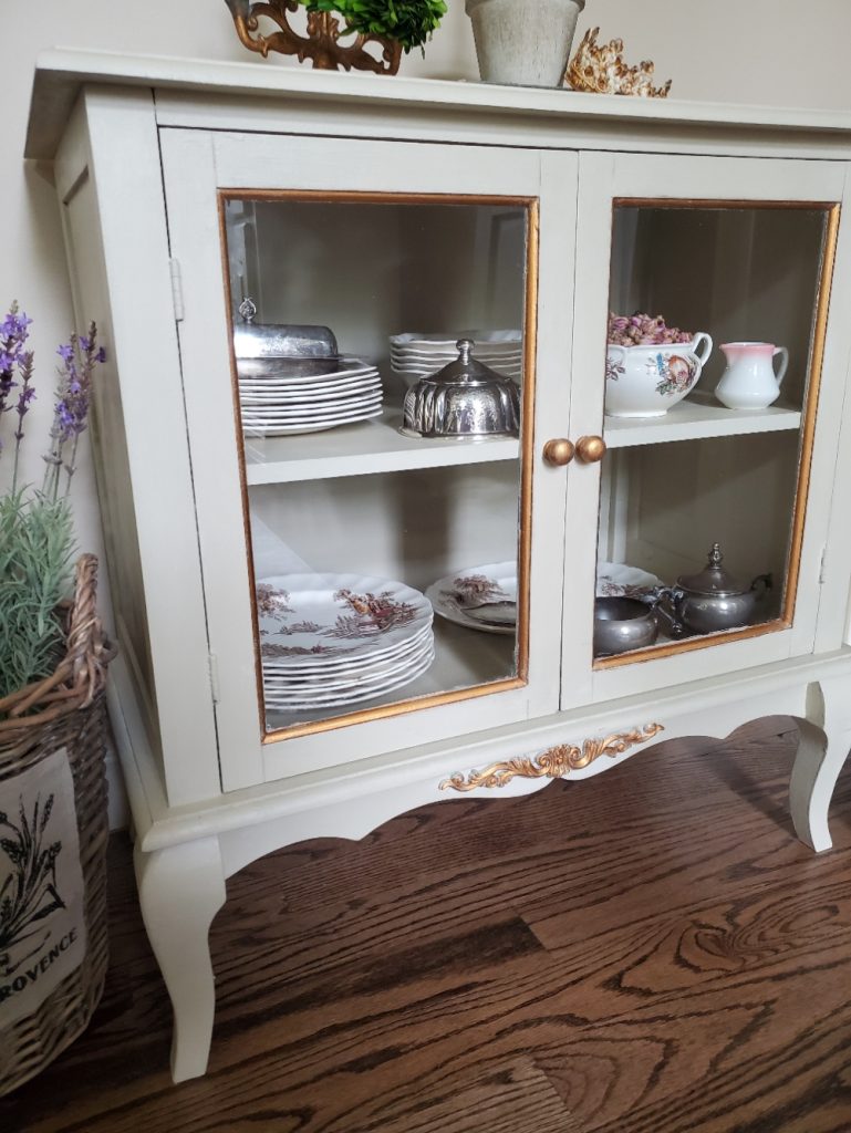 painted cabinet