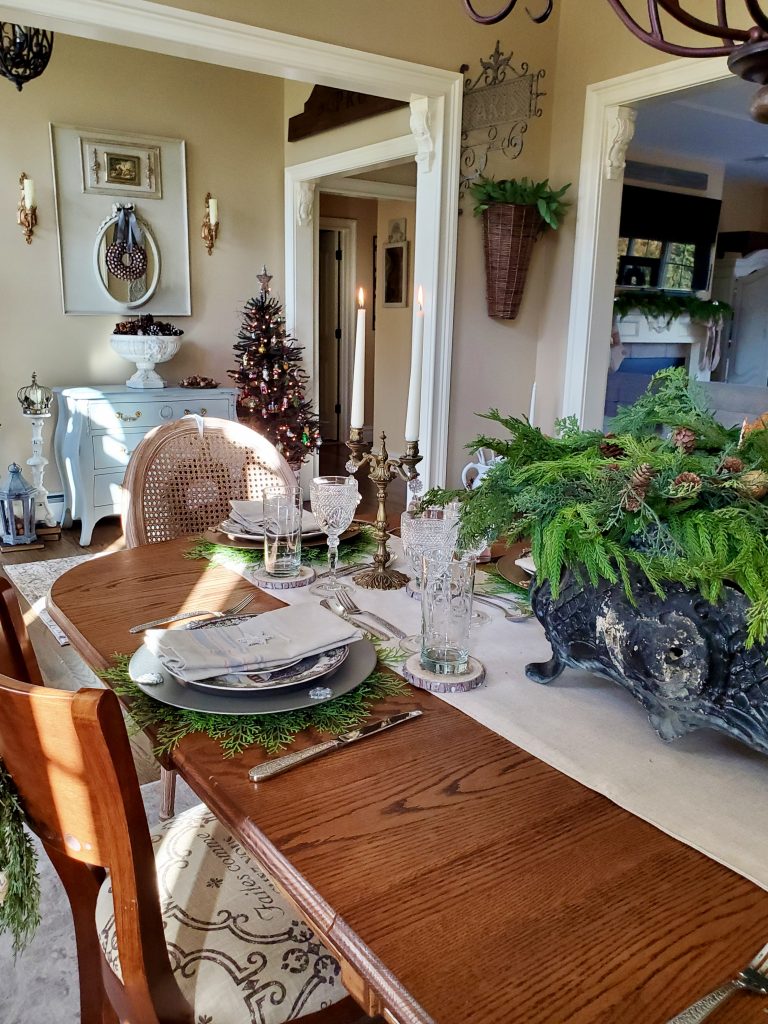 dining oom looking into our foyer