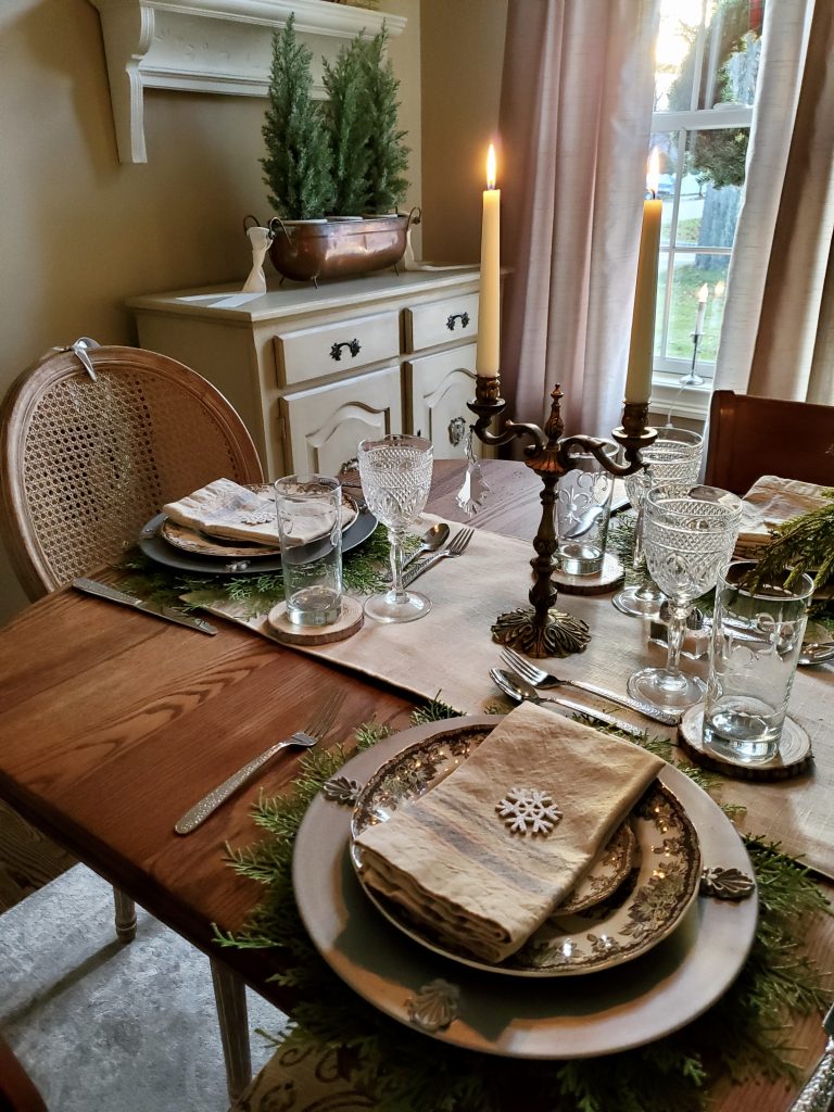 another angle of the dining room