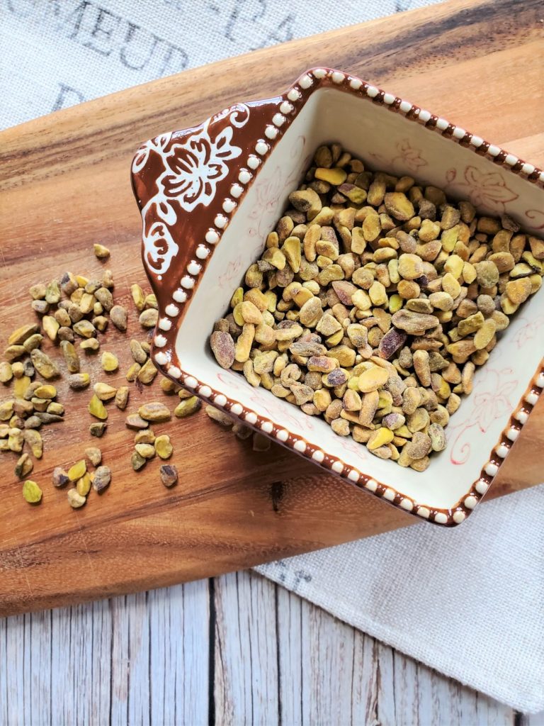 roasted pistachios are great nuts for long term storage