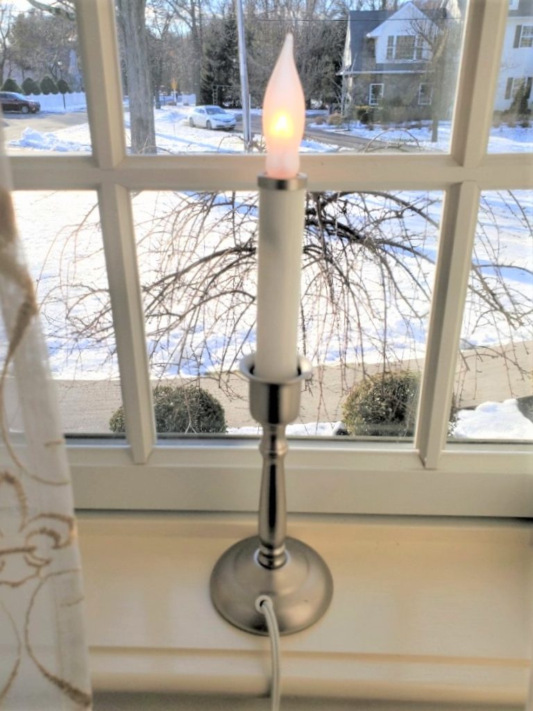 candle in the window