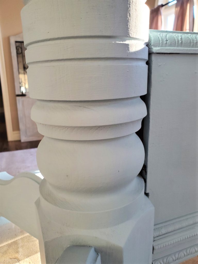 look at a table I am painting.