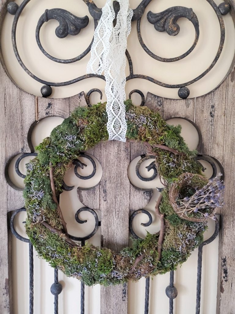 easy 30 minute spring wreath