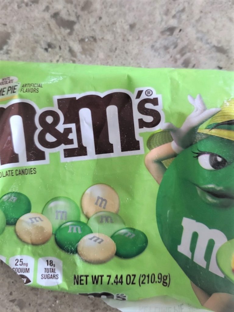 Key Lime Pie M&Ms