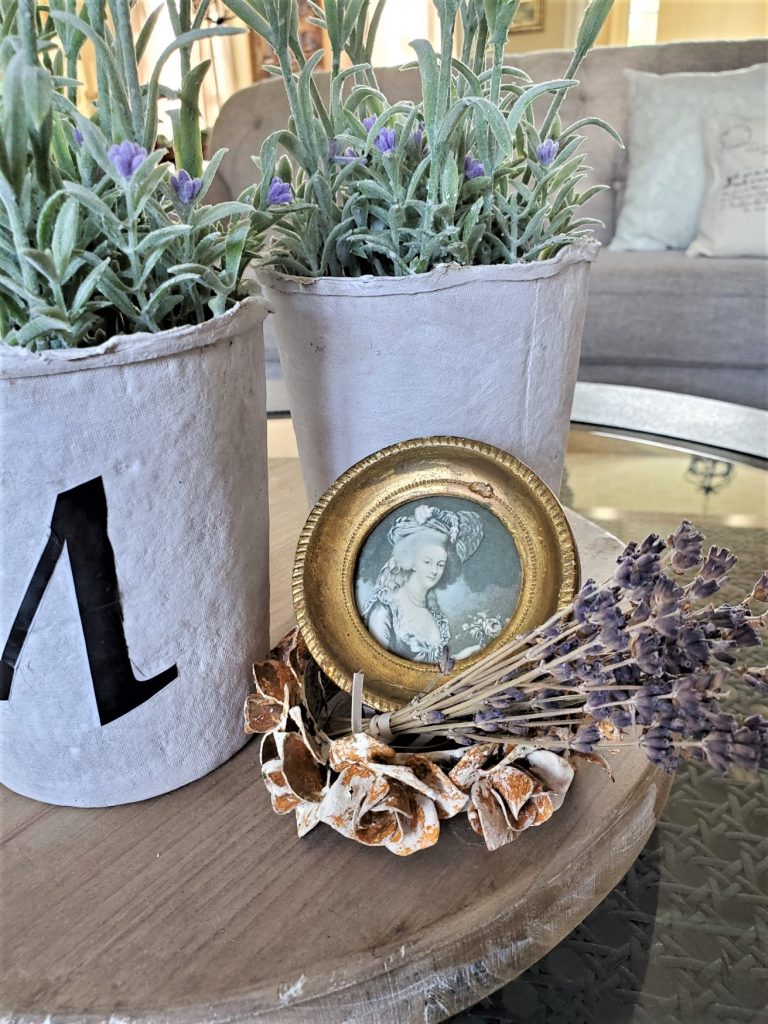 close-up-of-crown-with-lavender-and-picture