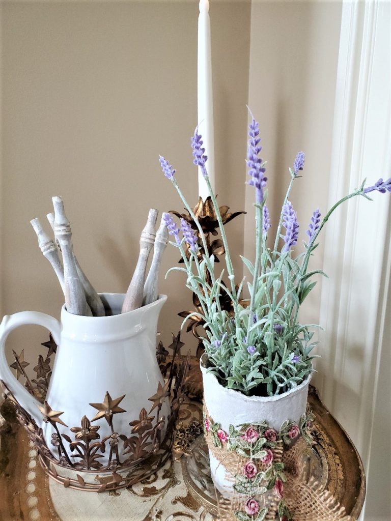 close-up-of-faux-lavender