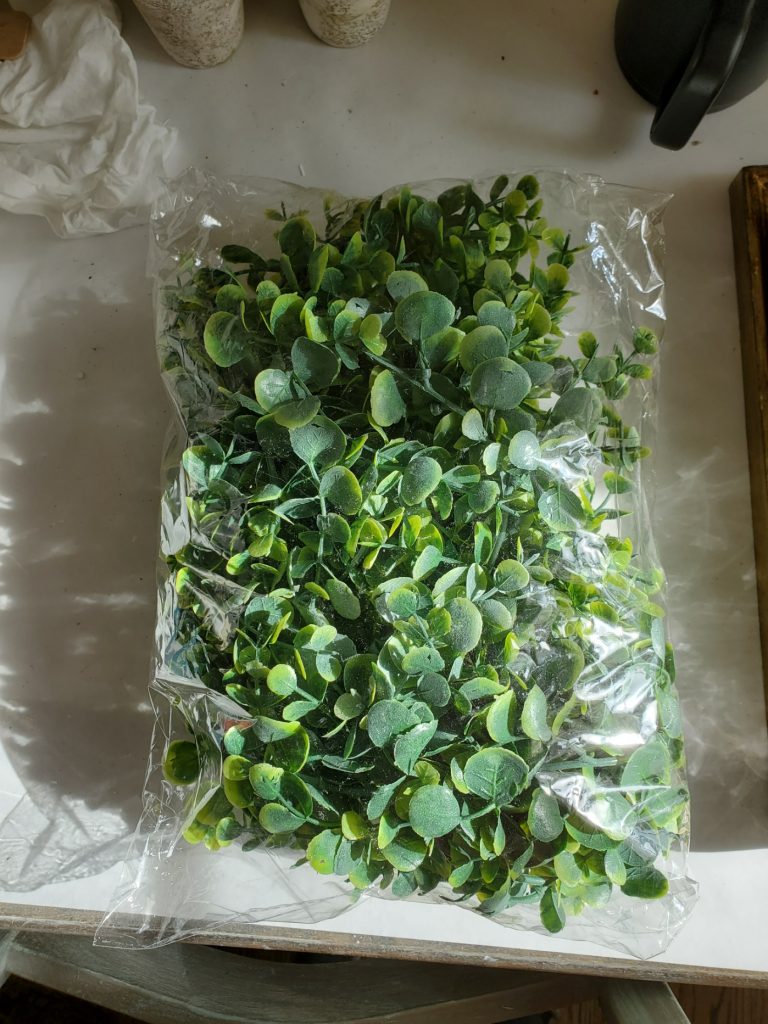 artificial eucalyptus garlands
