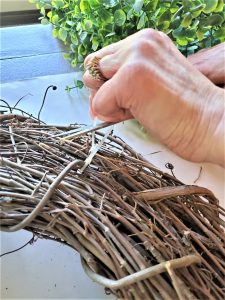 cutting zip tie