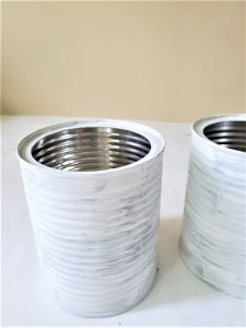 cans painted.