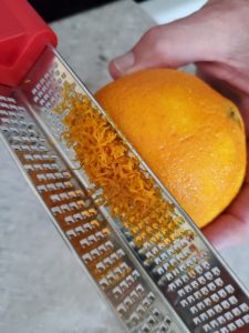 Zesting the Orange
