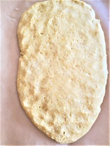 dough shaped