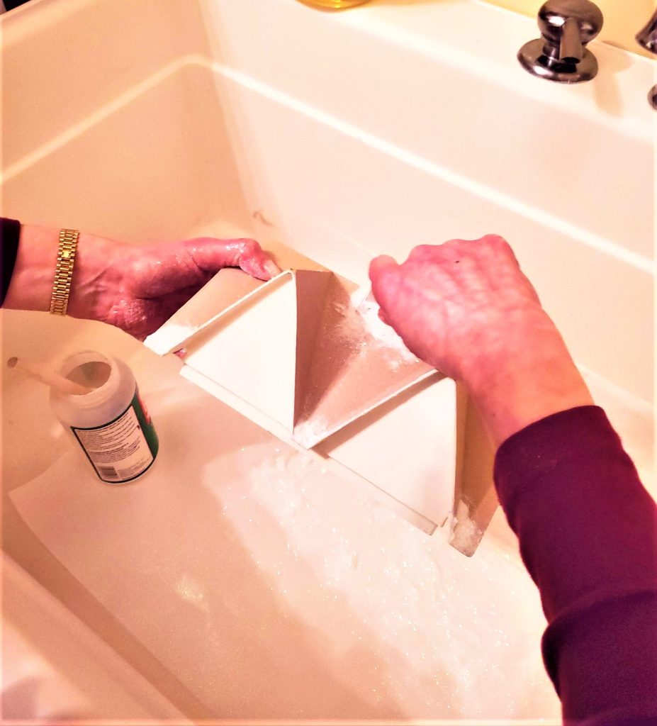 adding the shimmer