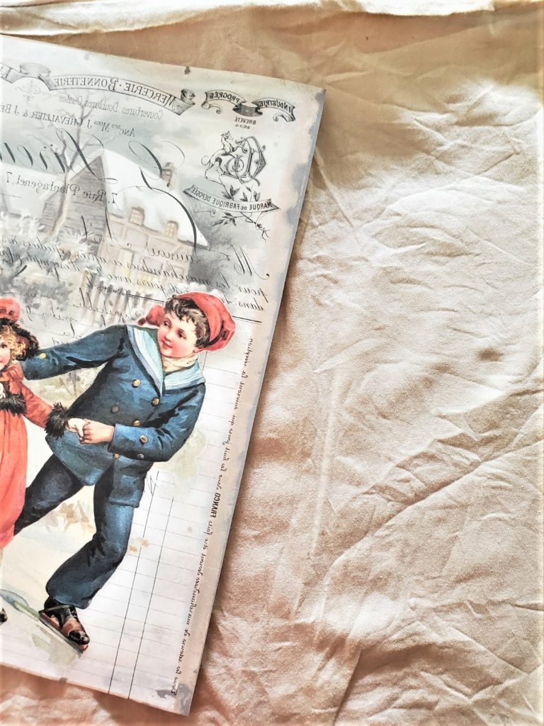 showing the iron on transfer image for the pillows