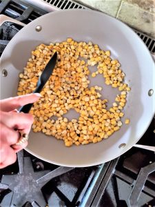 Sauteing the Corn