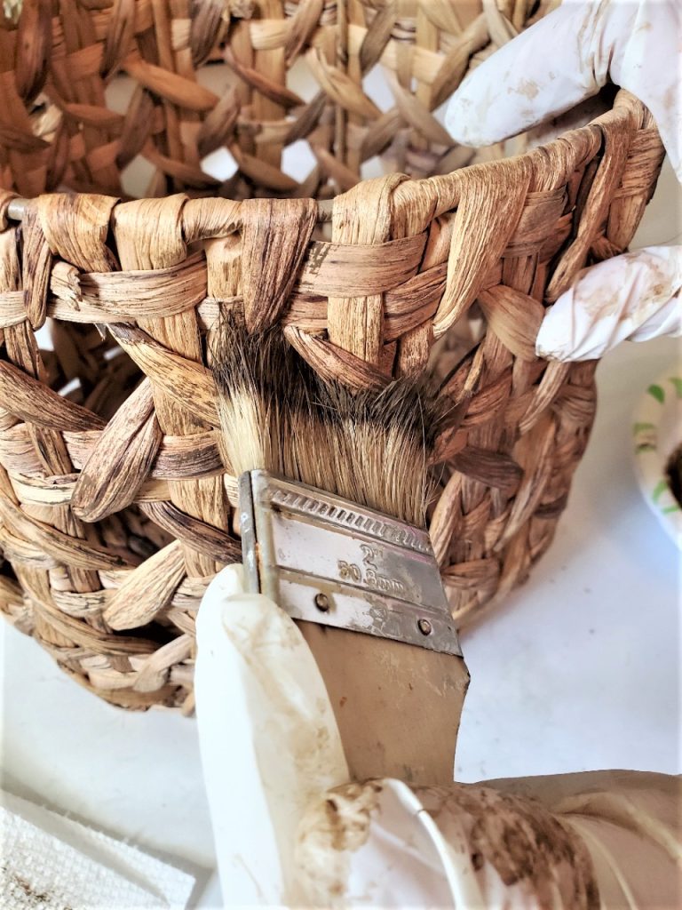 basket dewcor ideas adding dark wax