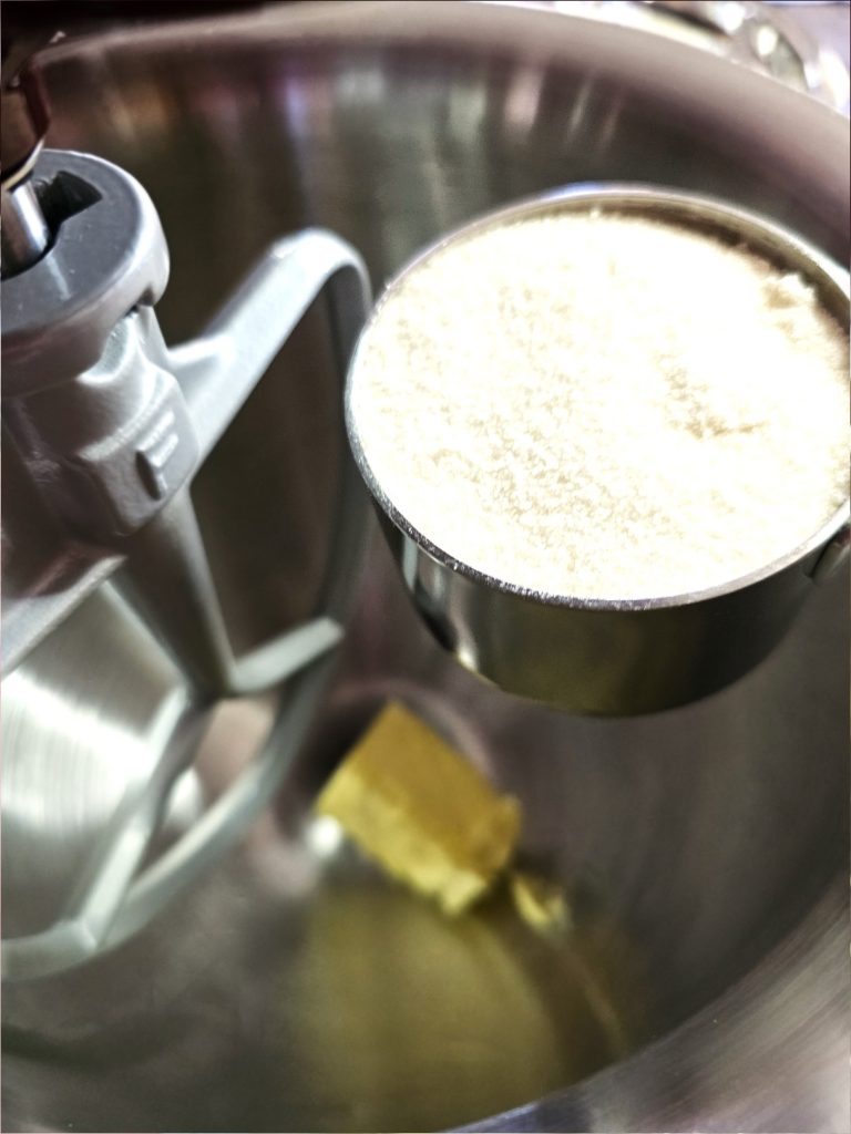 adding-sugar-to-mixer