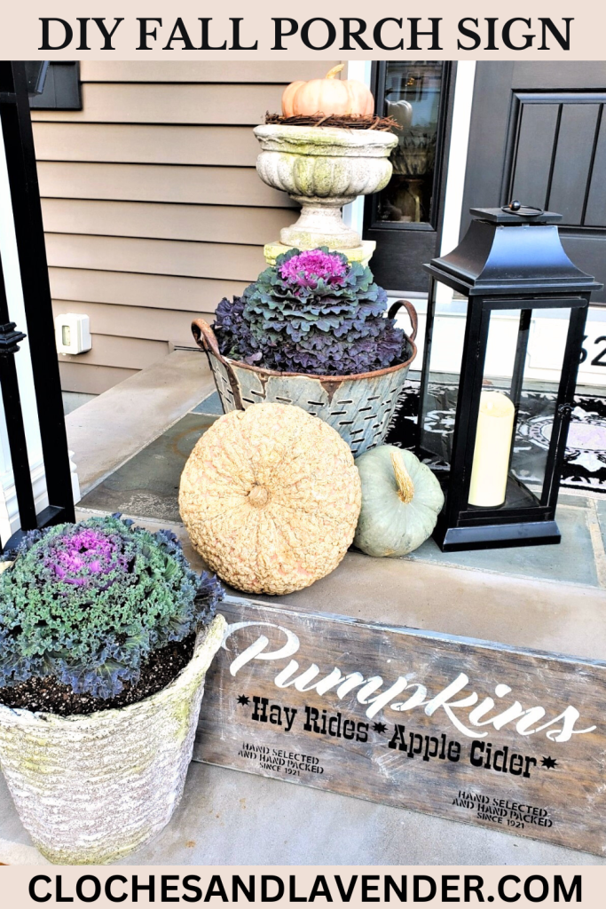 DIY FALL PORCH SIGN PIN