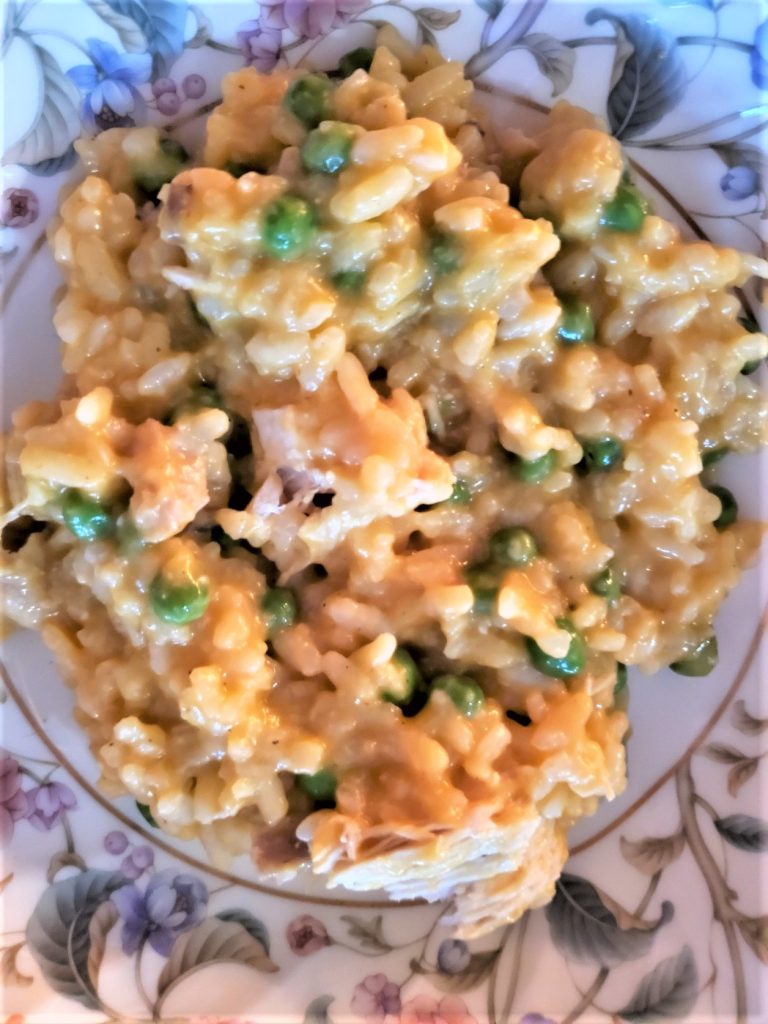 Rissoto finished and ready to eat