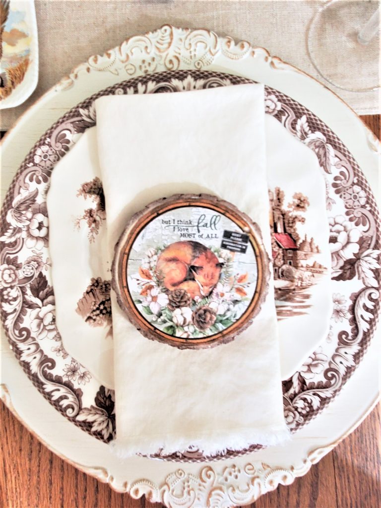 Friendsgiving Dinner Ideas place setting