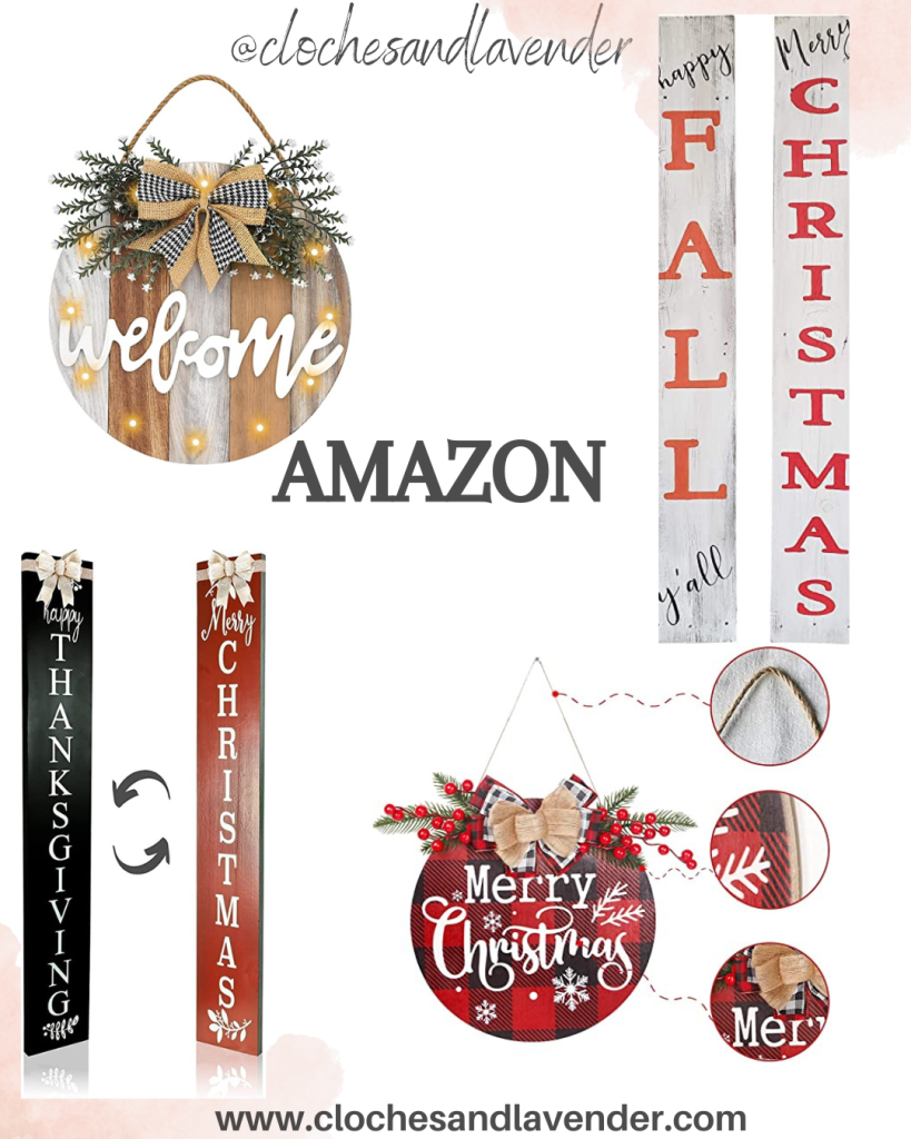 graphic with sign selections