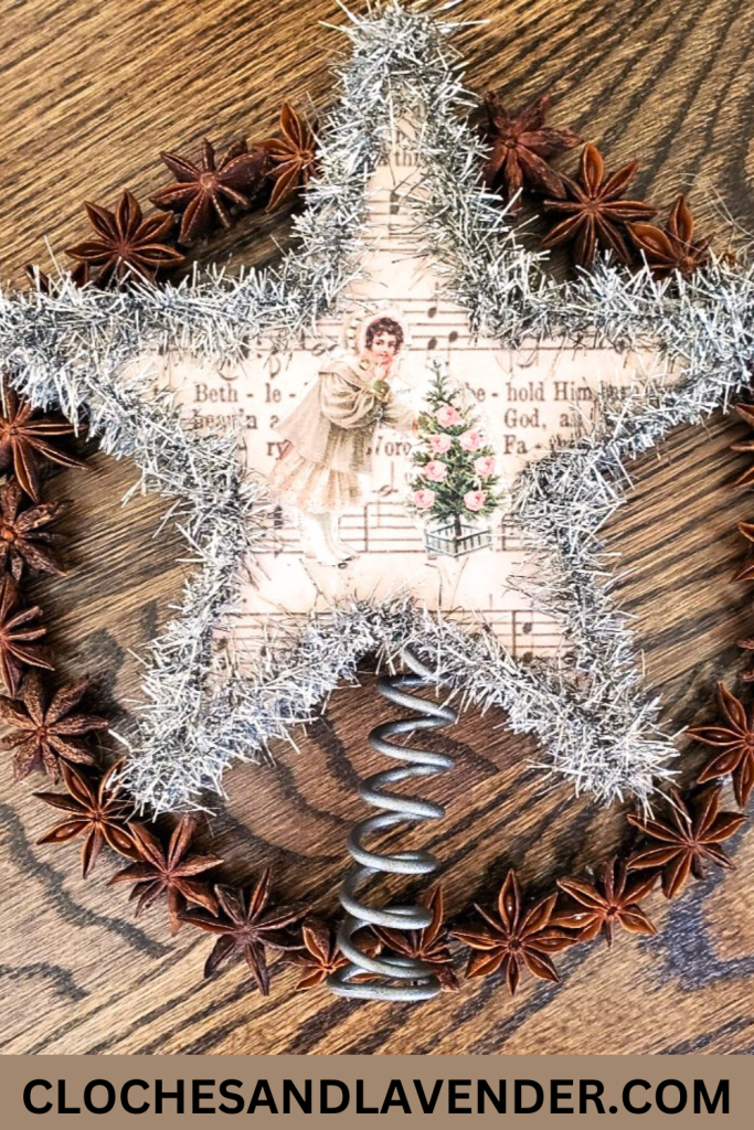 DIYÂ Christmas Tree StarÂ Toppers Pin