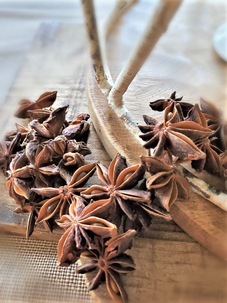 Close up of Star Anise
