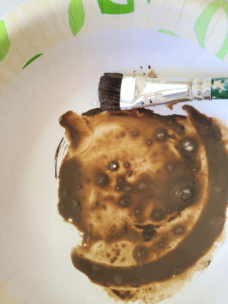 raw umber water