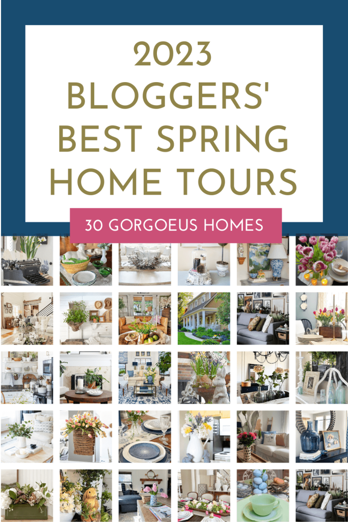 spring home tour graphic