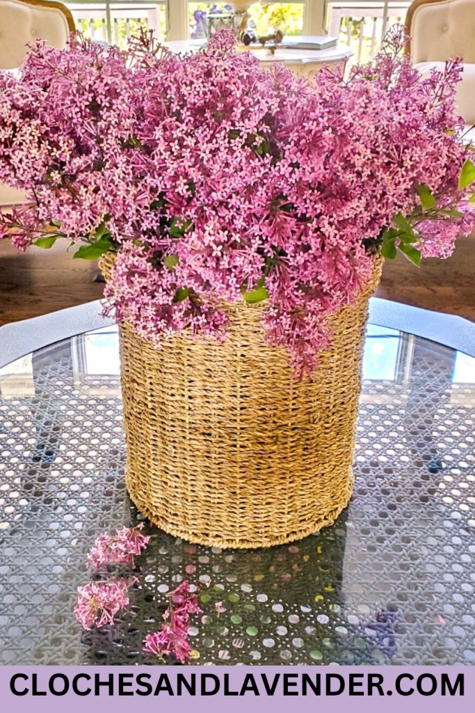 GREAT WAYS TO DECORATE WITH LILACS PIN