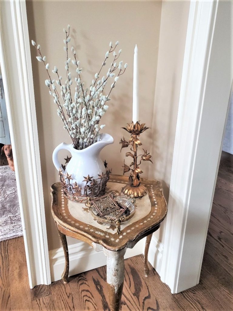 ironstone-pitcher-pussy-willows-corner-table