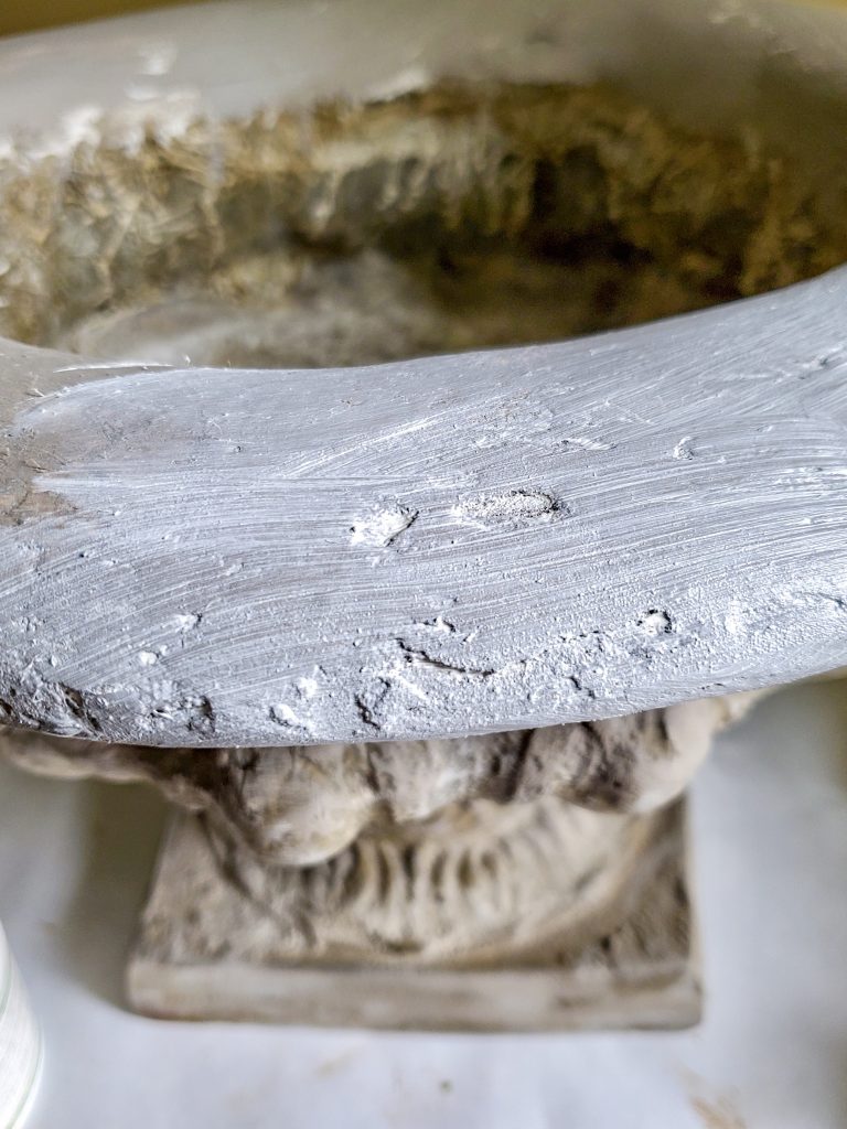 after wax is blended easy how-to tips to repair a resin broken urn