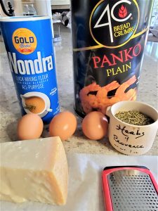 Ingredients-for-best-parmesan-panko-crusted-cod